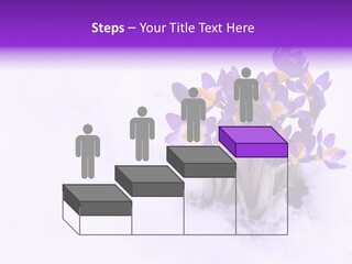 Easter Natural Purple PowerPoint Template