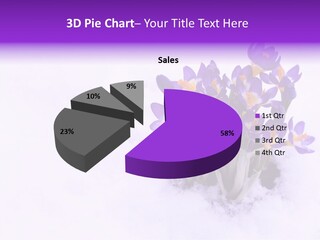 Easter Natural Purple PowerPoint Template