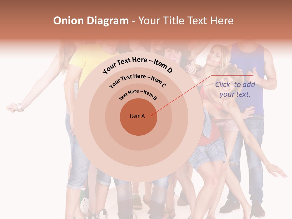 Female Caucasian Mixed PowerPoint Template