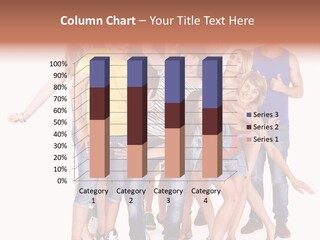 Female Caucasian Mixed PowerPoint Template