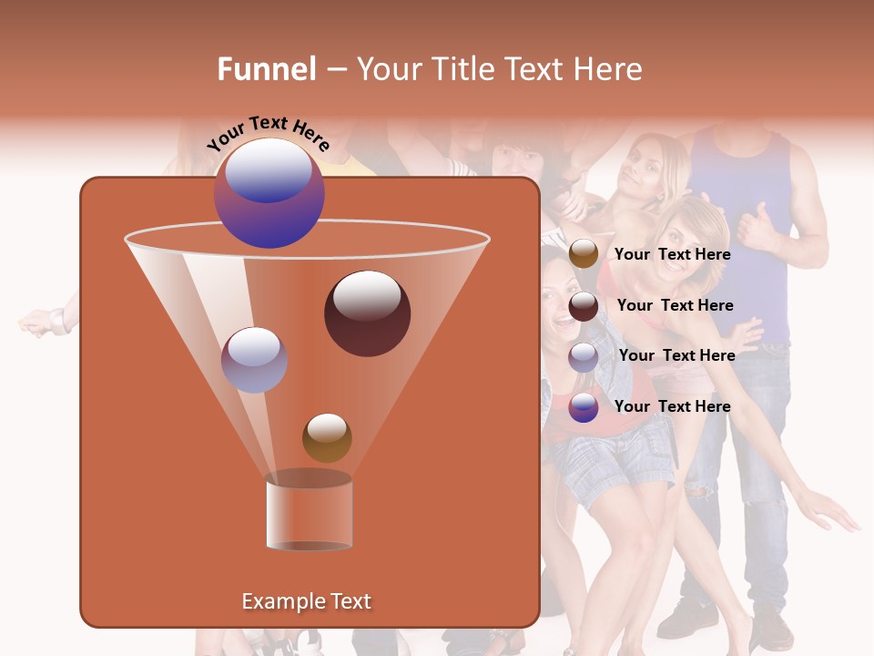 Female Caucasian Mixed PowerPoint Template