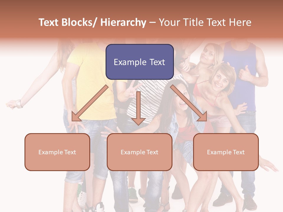 Female Caucasian Mixed PowerPoint Template