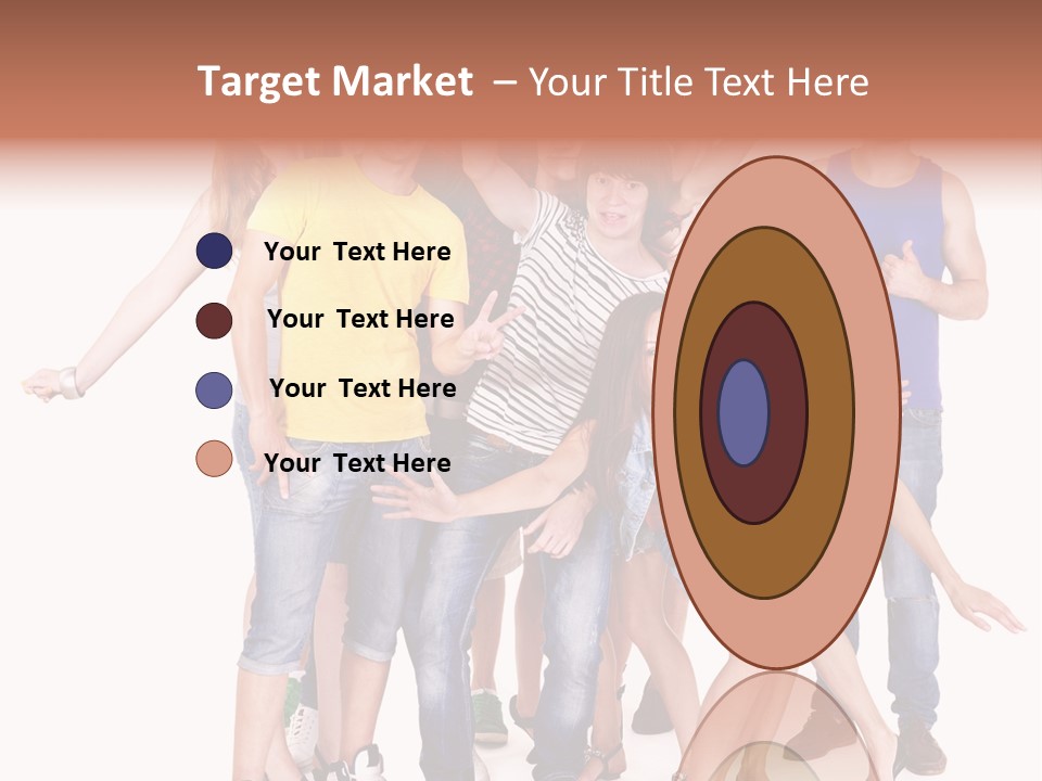 Female Caucasian Mixed PowerPoint Template