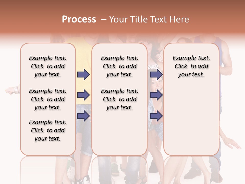 Female Caucasian Mixed PowerPoint Template