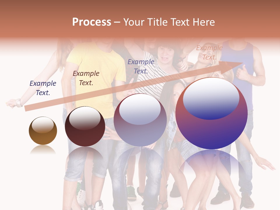 Female Caucasian Mixed PowerPoint Template
