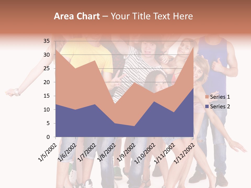 Female Caucasian Mixed PowerPoint Template
