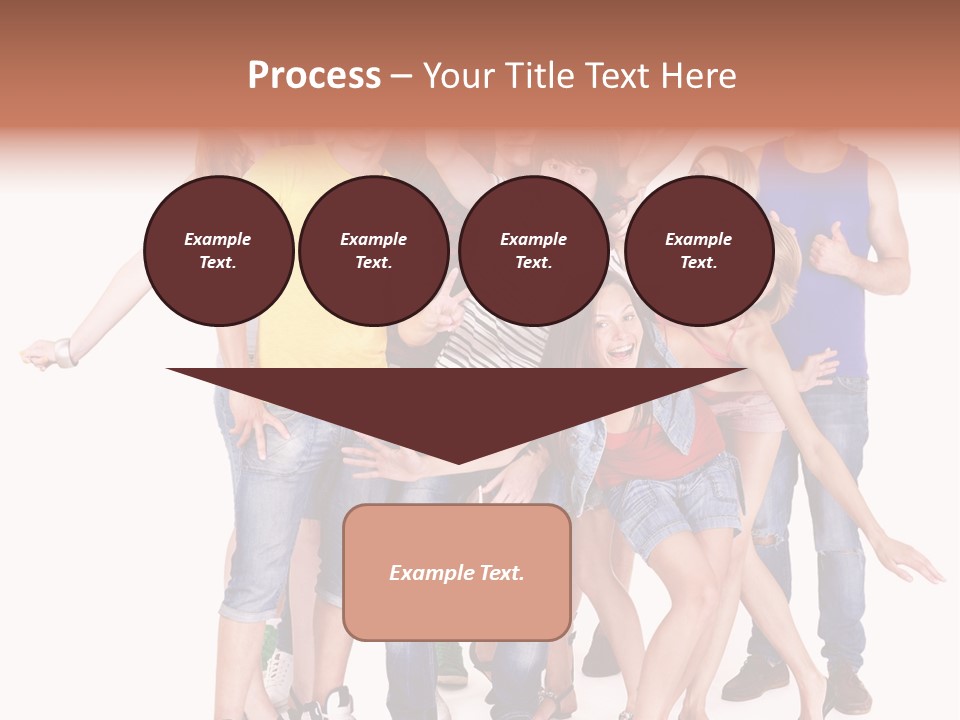 Female Caucasian Mixed PowerPoint Template