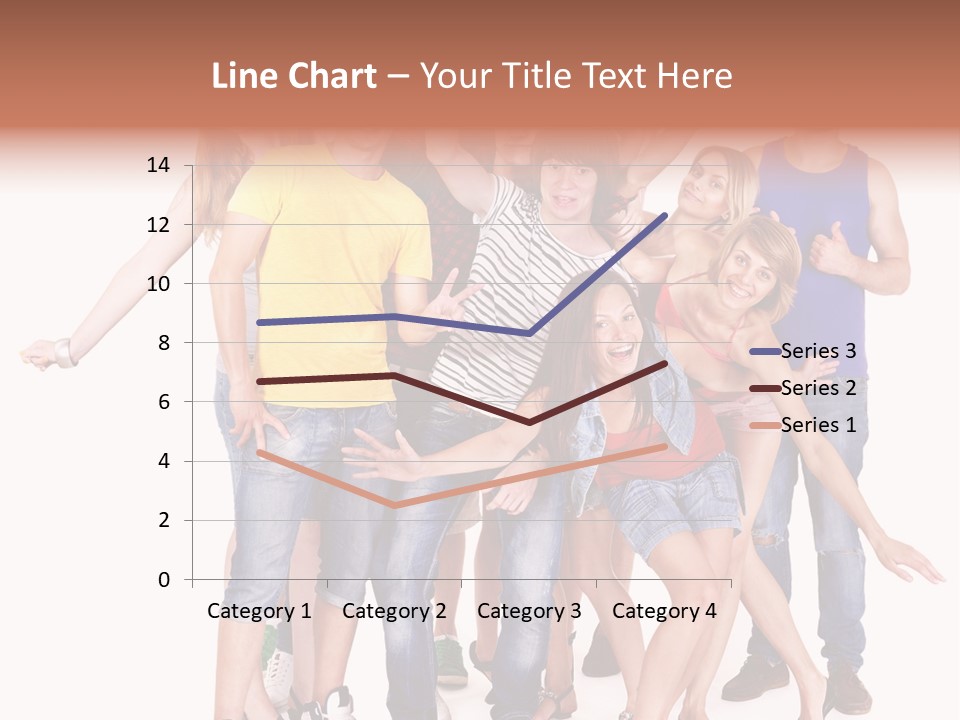 Female Caucasian Mixed PowerPoint Template