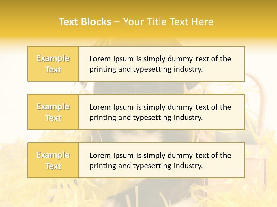 Puppy Expression Brown PowerPoint Template