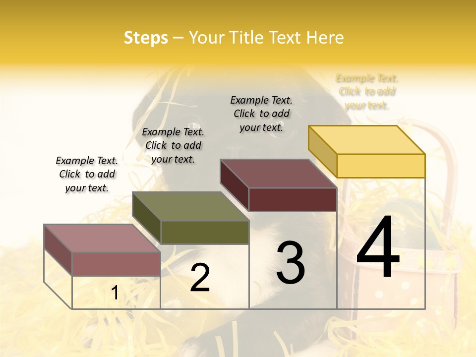 Puppy Expression Brown PowerPoint Template