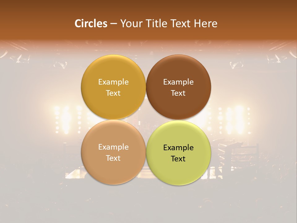 Yellow Compete Illumination PowerPoint Template