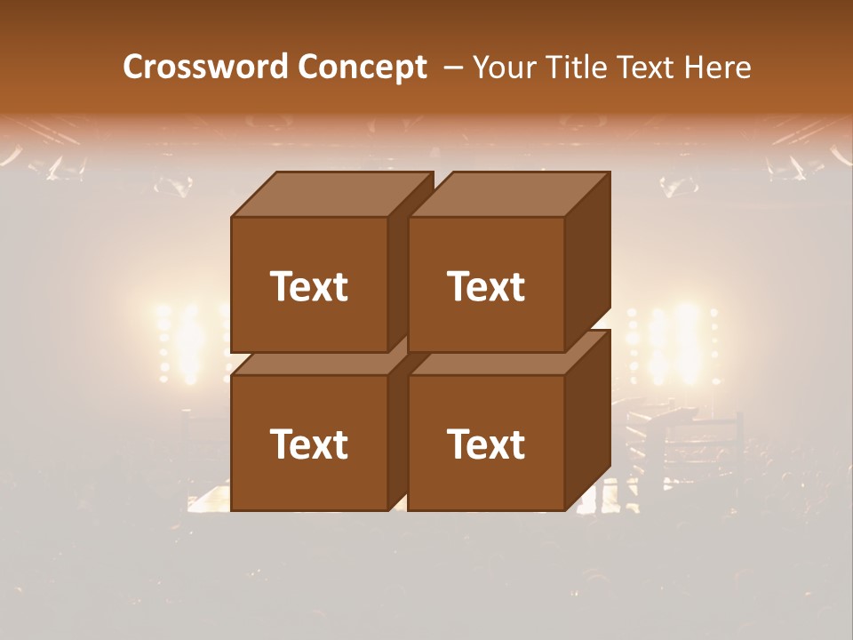 Yellow Compete Illumination PowerPoint Template