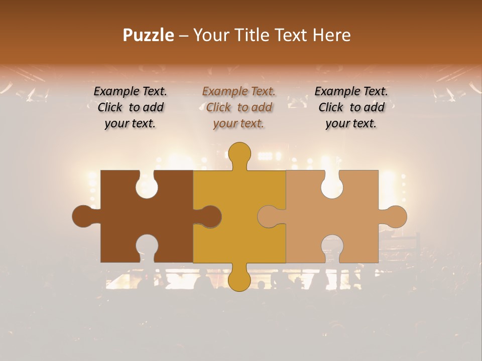Yellow Compete Illumination PowerPoint Template