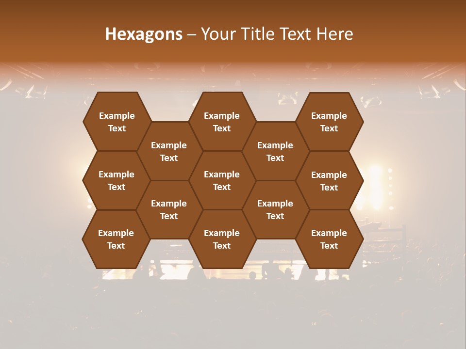 Yellow Compete Illumination PowerPoint Template