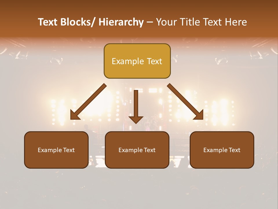 Yellow Compete Illumination PowerPoint Template