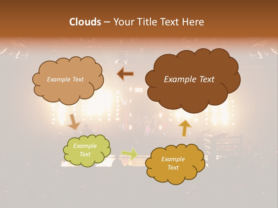Yellow Compete Illumination PowerPoint Template