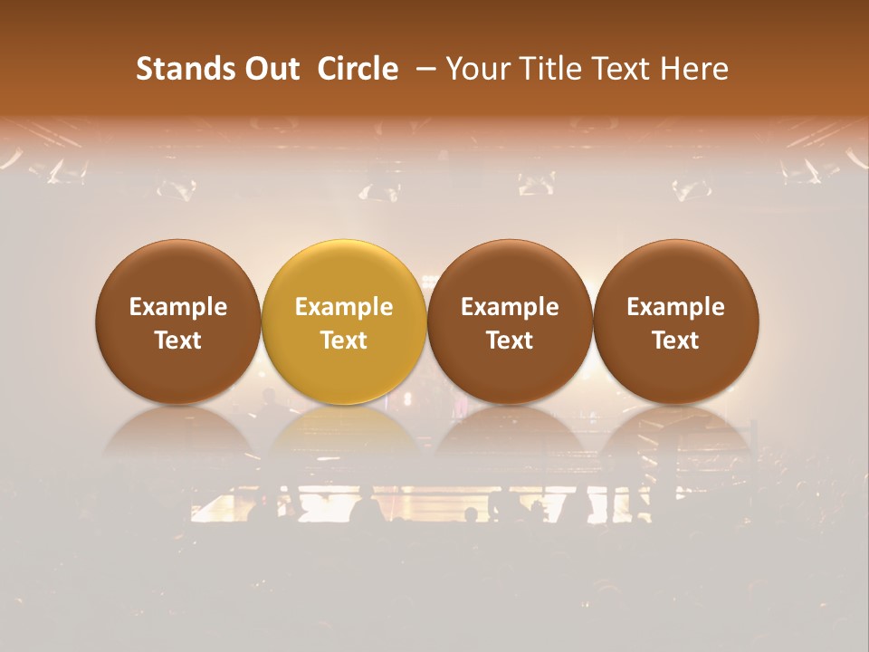 Yellow Compete Illumination PowerPoint Template