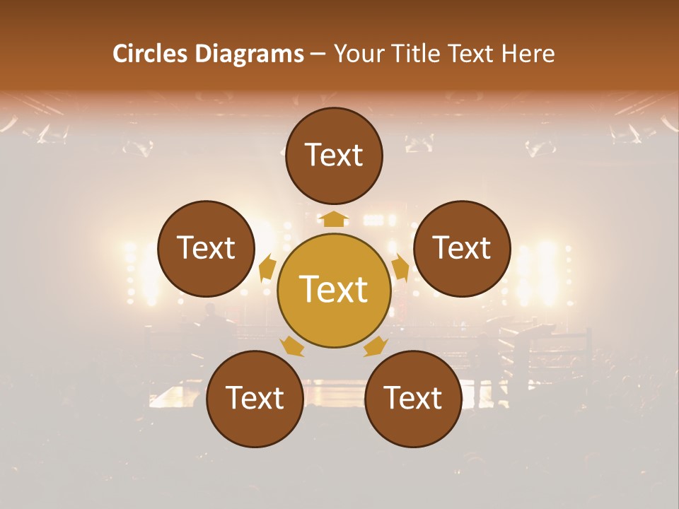 Yellow Compete Illumination PowerPoint Template