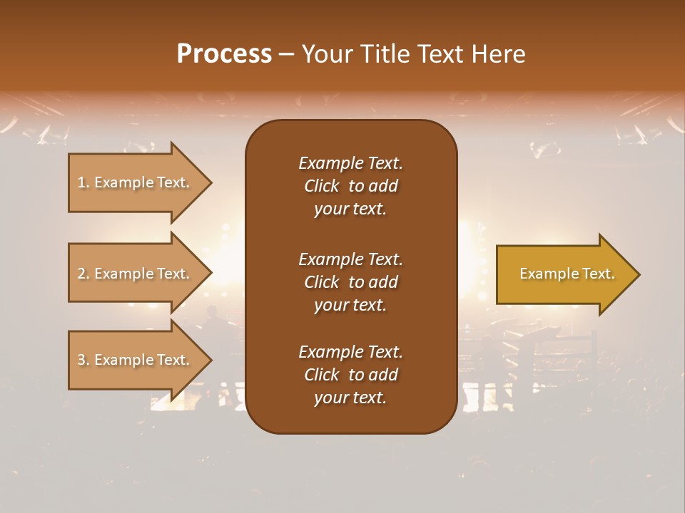 Yellow Compete Illumination PowerPoint Template