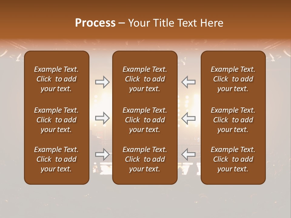 Yellow Compete Illumination PowerPoint Template