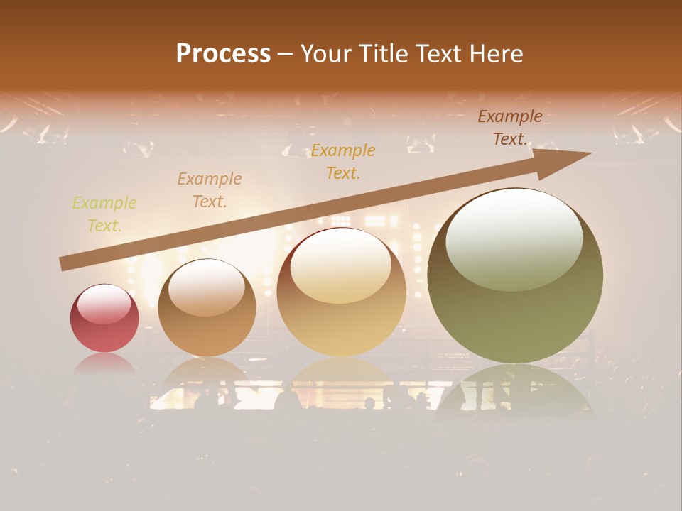 Yellow Compete Illumination PowerPoint Template