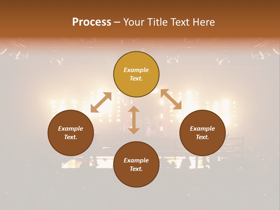 Yellow Compete Illumination PowerPoint Template
