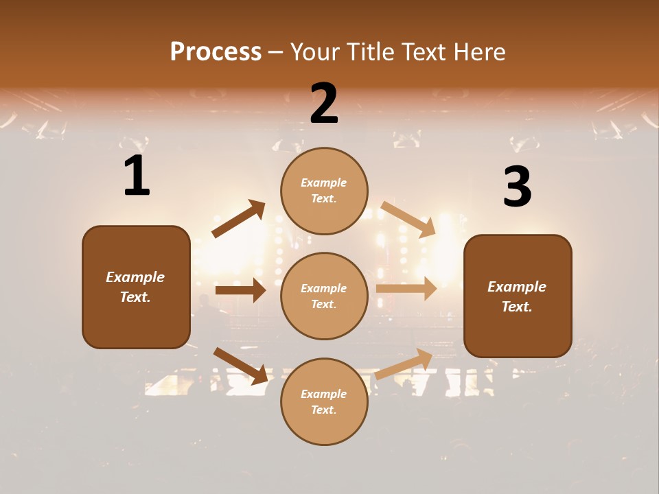 Yellow Compete Illumination PowerPoint Template