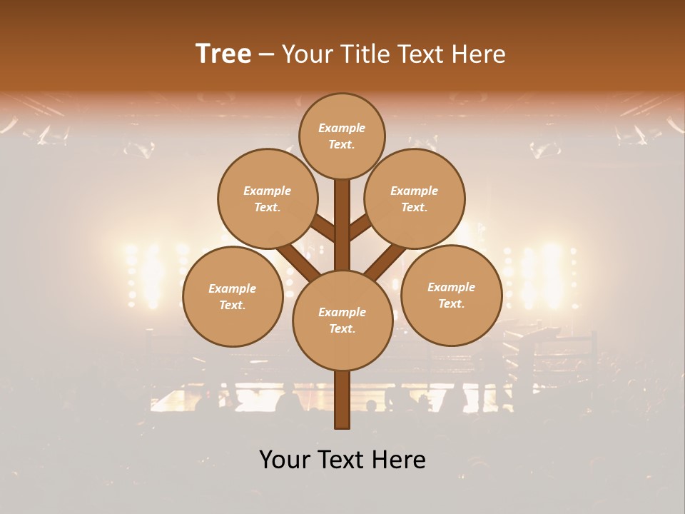 Yellow Compete Illumination PowerPoint Template