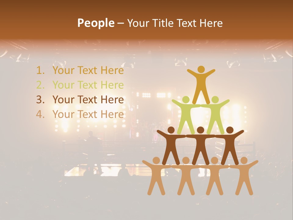 Yellow Compete Illumination PowerPoint Template
