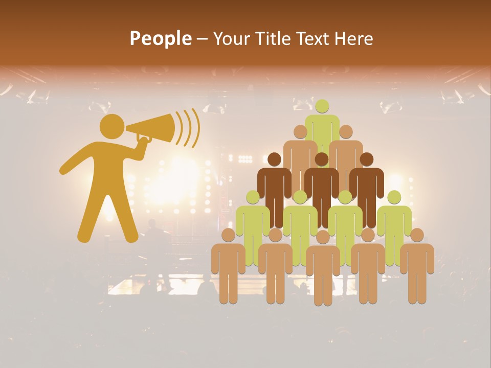 Yellow Compete Illumination PowerPoint Template