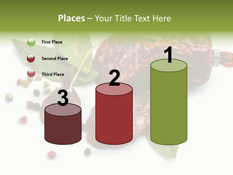 Pepper Cuisine Salame PowerPoint Template