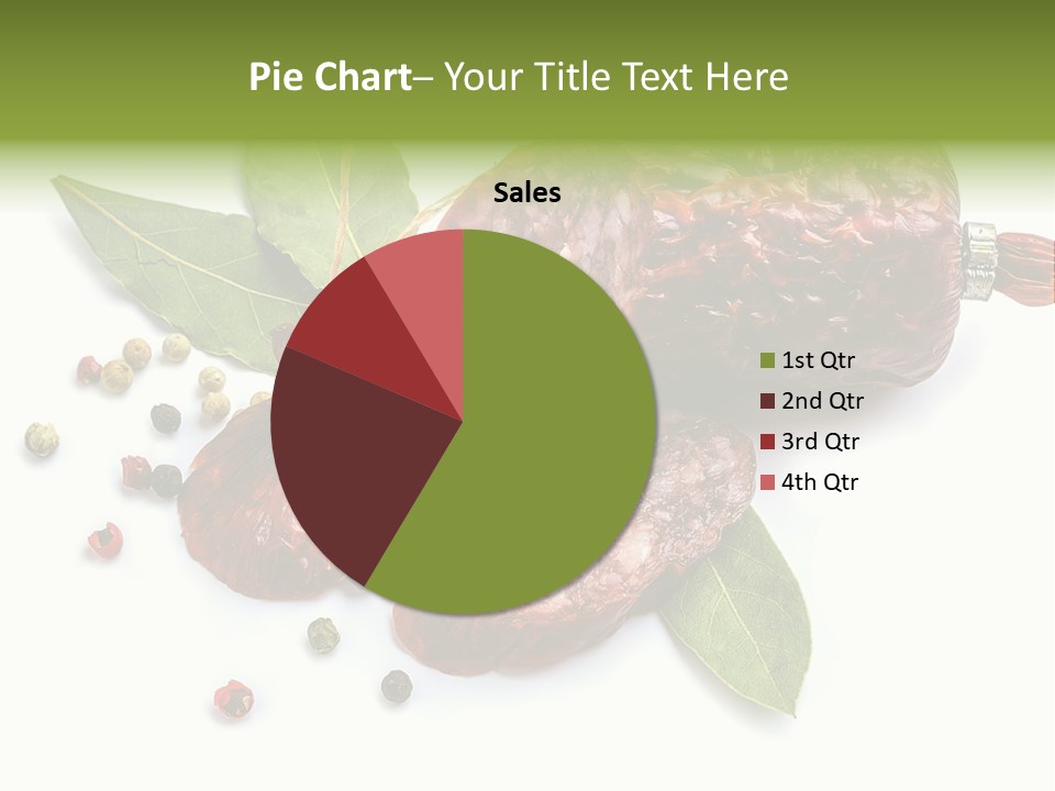 Pepper Cuisine Salame PowerPoint Template