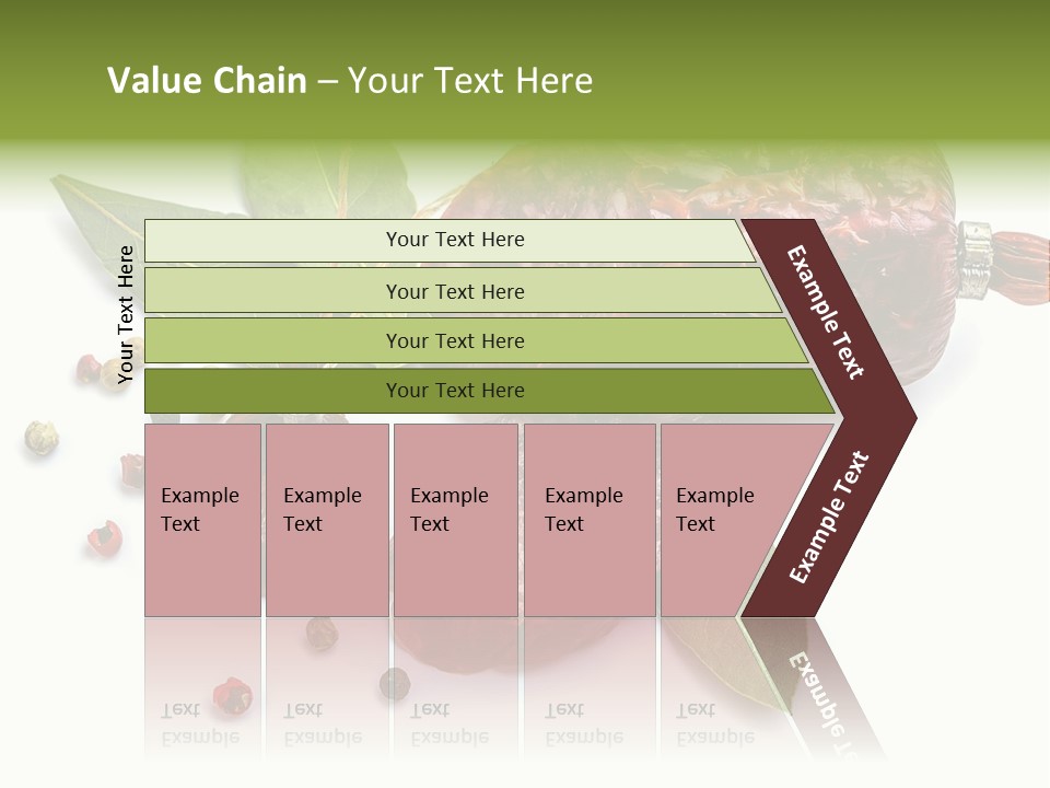 Pepper Cuisine Salame PowerPoint Template