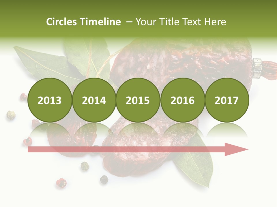 Pepper Cuisine Salame PowerPoint Template