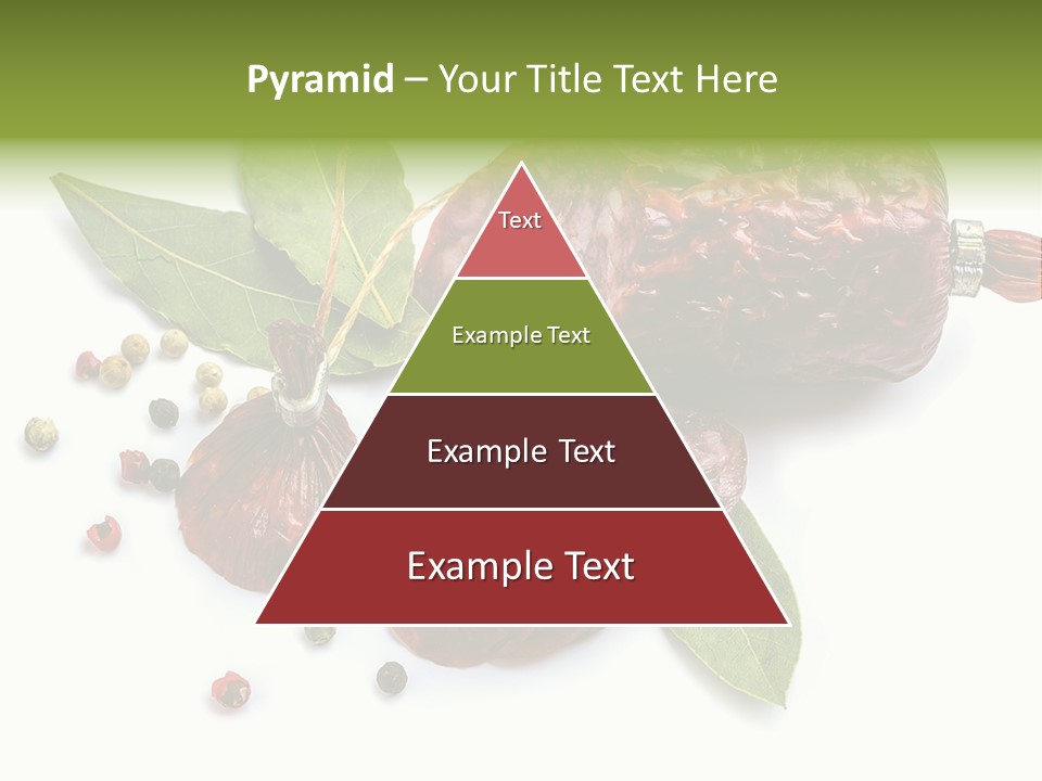 Pepper Cuisine Salame PowerPoint Template