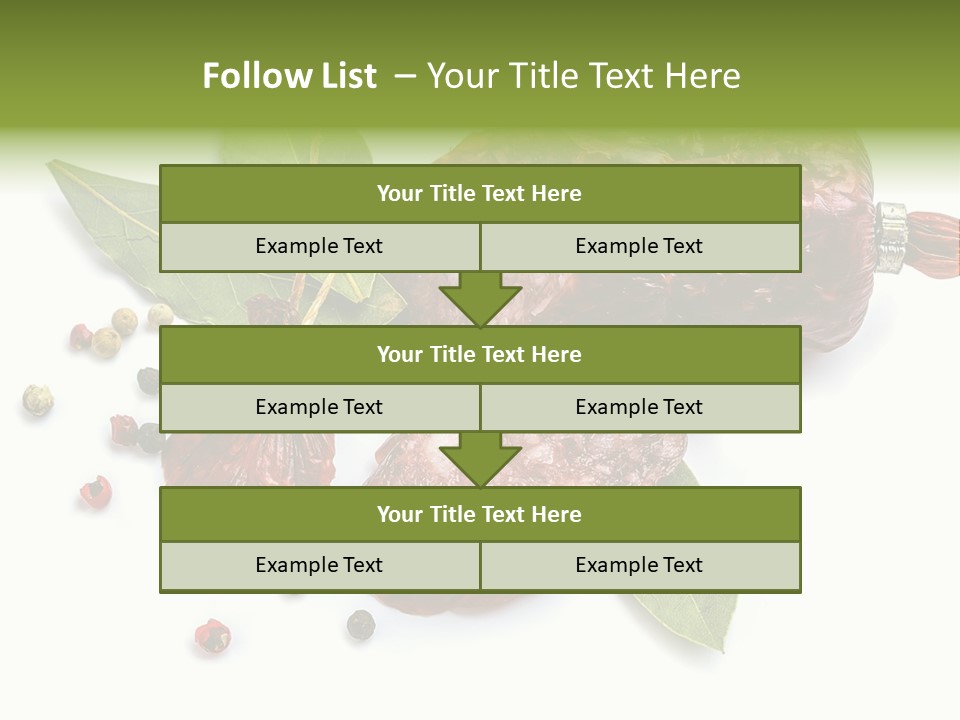 Pepper Cuisine Salame PowerPoint Template