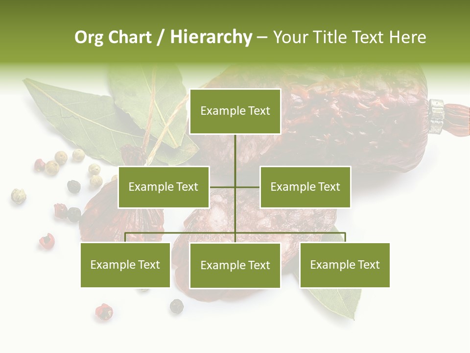 Pepper Cuisine Salame PowerPoint Template