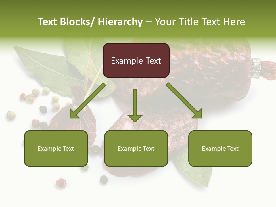 Pepper Cuisine Salame PowerPoint Template