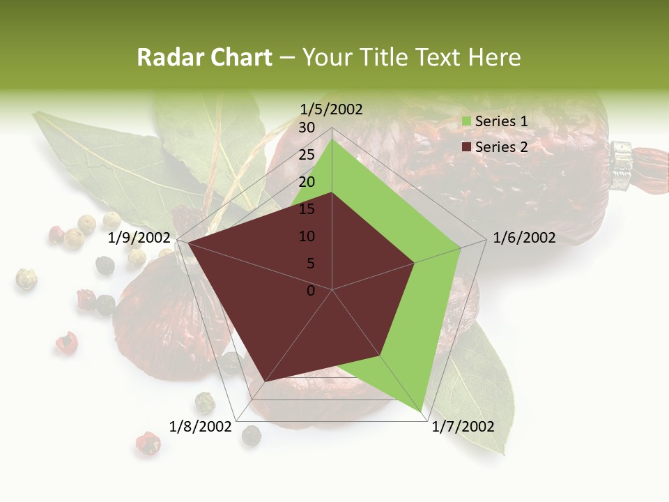 Pepper Cuisine Salame PowerPoint Template