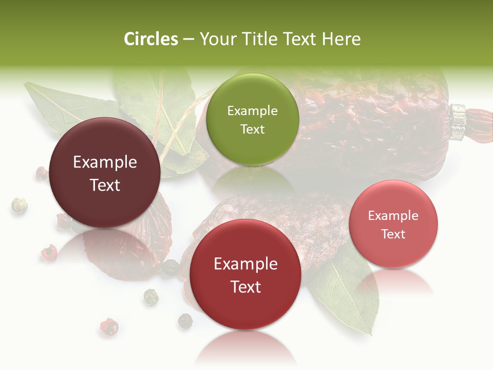 Pepper Cuisine Salame PowerPoint Template