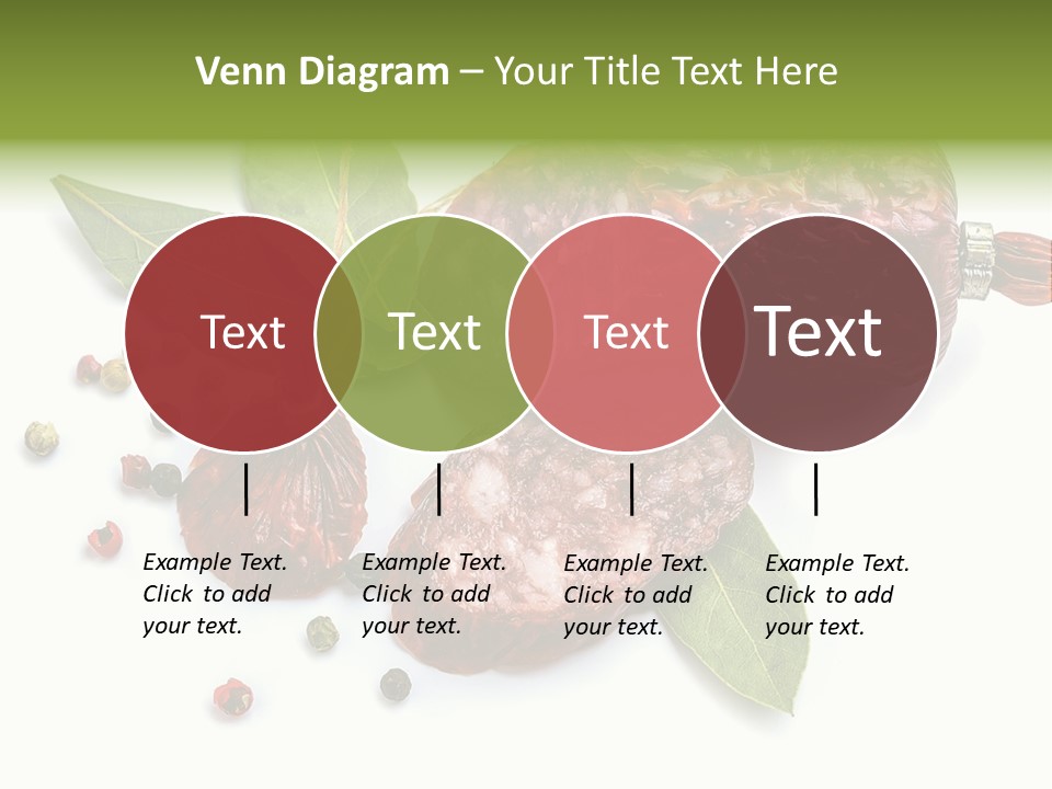 Pepper Cuisine Salame PowerPoint Template