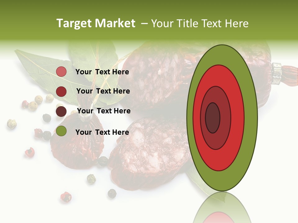 Pepper Cuisine Salame PowerPoint Template