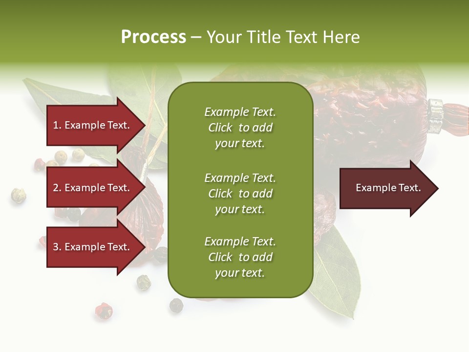 Pepper Cuisine Salame PowerPoint Template