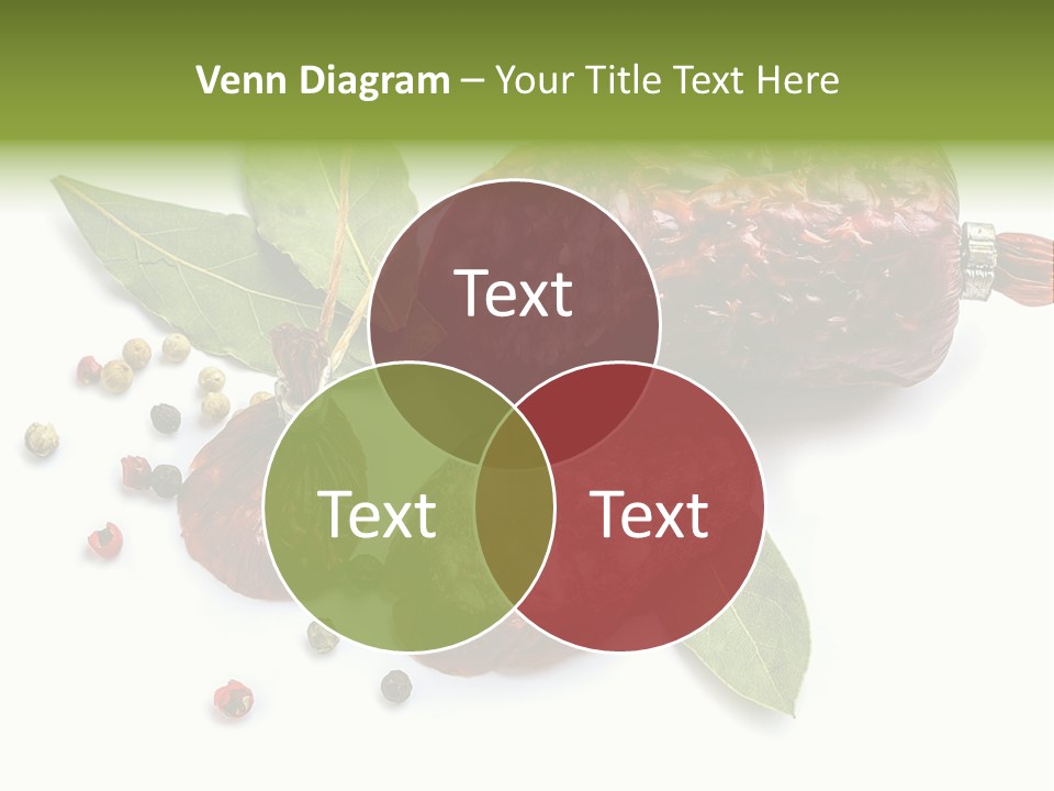 Pepper Cuisine Salame PowerPoint Template