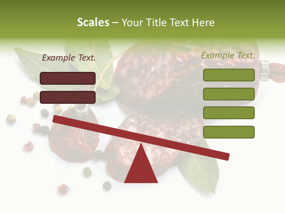 Pepper Cuisine Salame PowerPoint Template