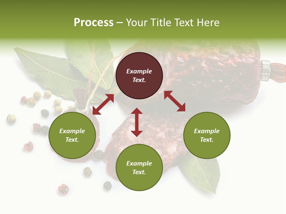 Pepper Cuisine Salame PowerPoint Template