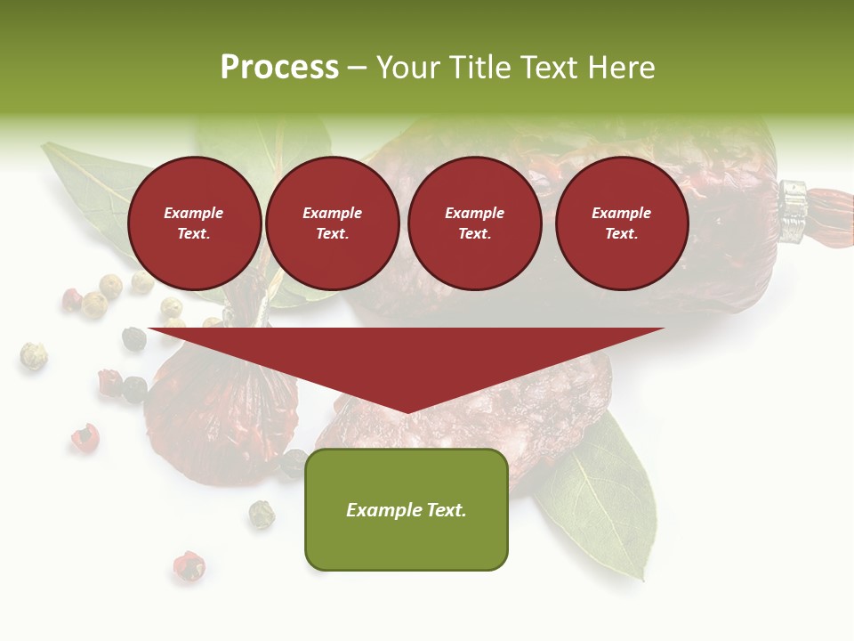 Pepper Cuisine Salame PowerPoint Template