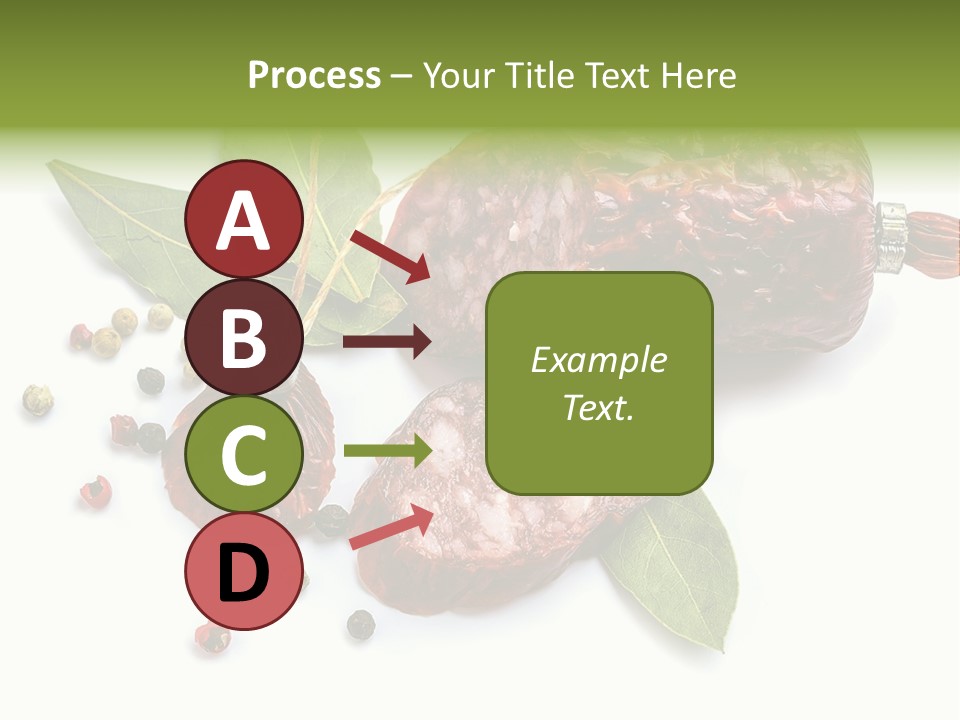 Pepper Cuisine Salame PowerPoint Template