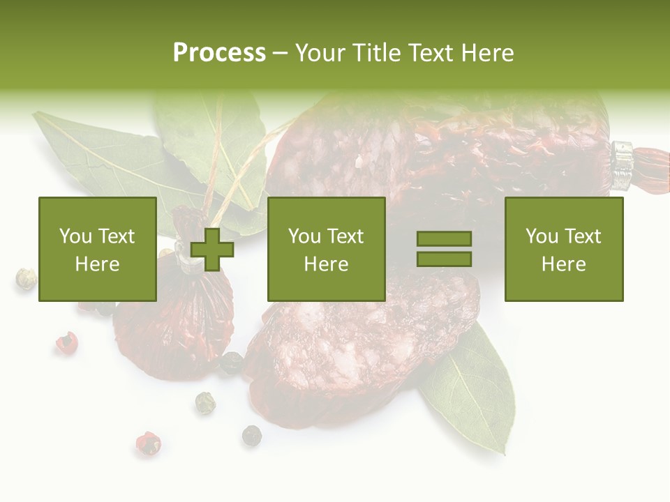 Pepper Cuisine Salame PowerPoint Template