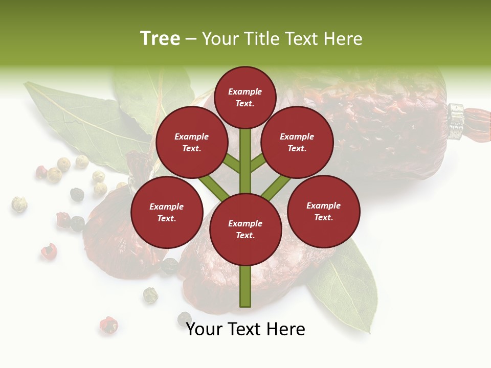 Pepper Cuisine Salame PowerPoint Template